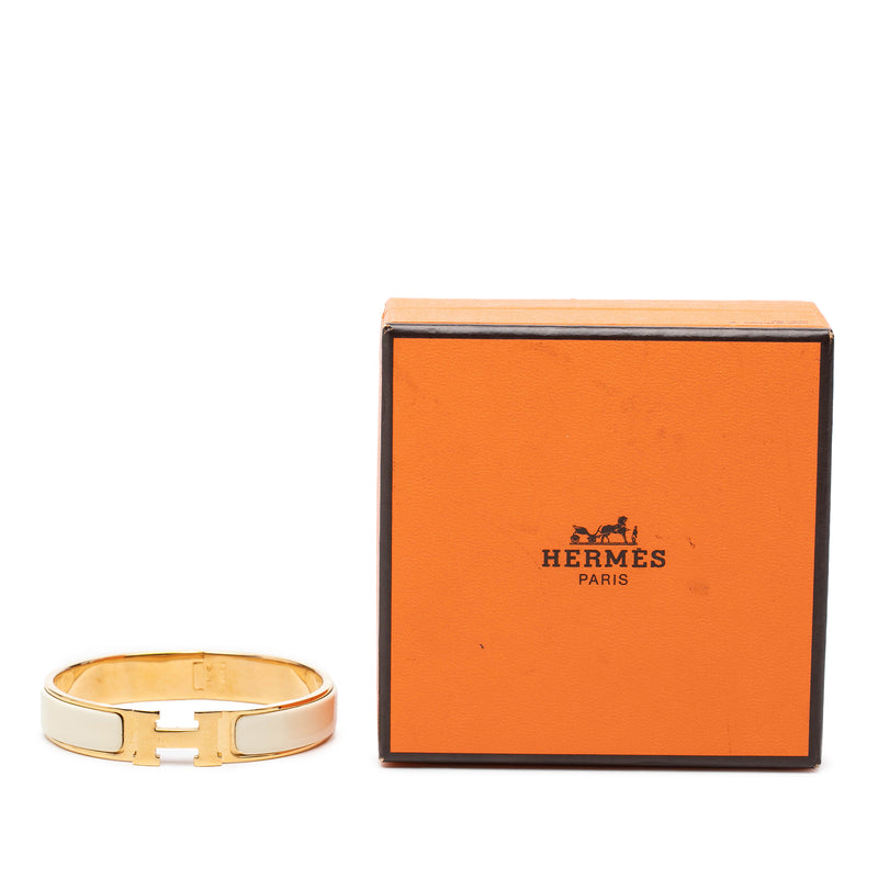 Narrow Enamel Clic H Bracelet PM - Image 5