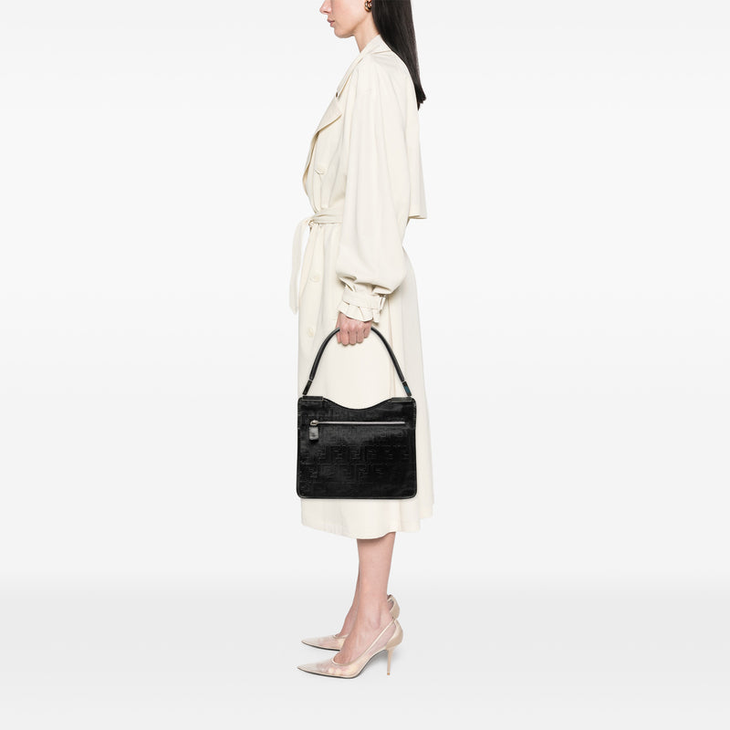 Zucca Pony Hair Shoulder Bag - Image 6