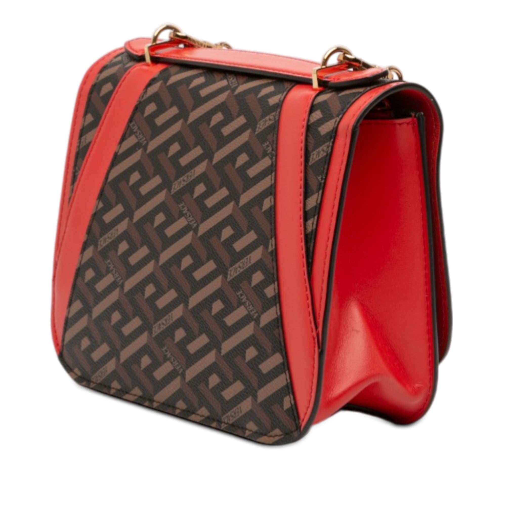 La Greca Coated Canvas Virtus Satchel - Image 2
