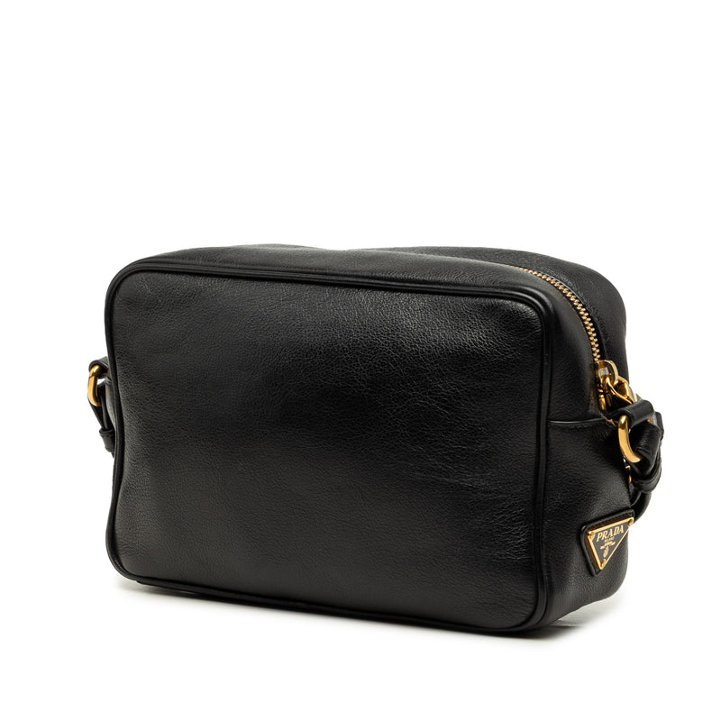 Glace Calfskin Embossed Logo Camera Bag - Image 2
