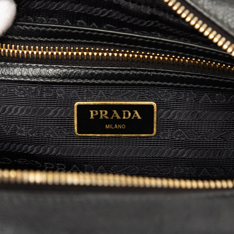 Glace Calfskin Embossed Logo Camera Bag - Image 5