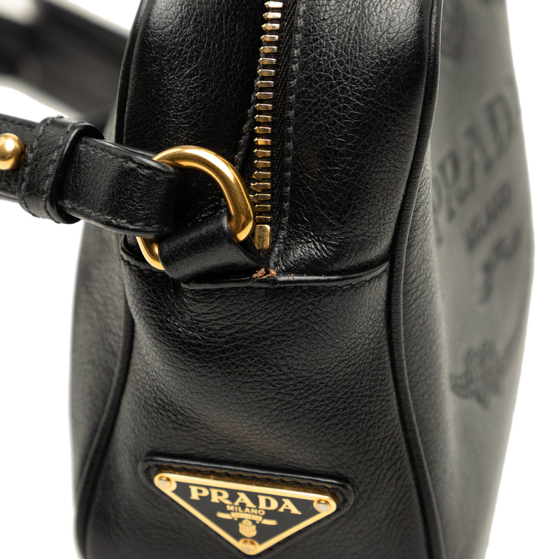 Glace Calfskin Embossed Logo Camera Bag - Image 6