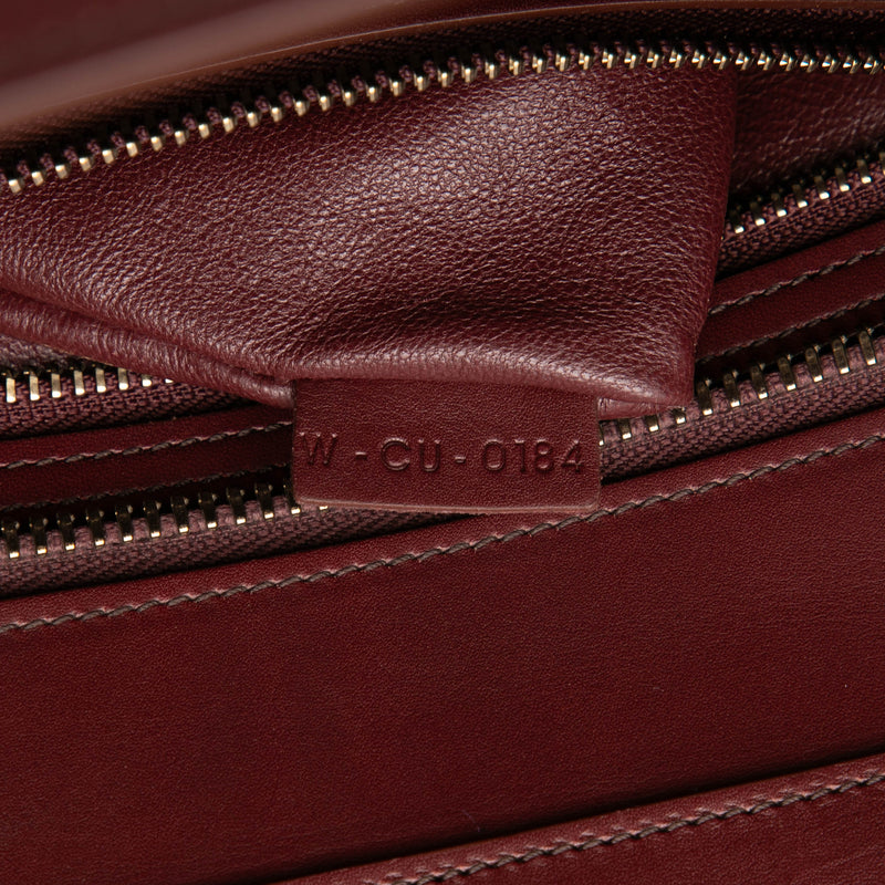 Micro Bicolor Calfskin Luggage Tote - Image 6