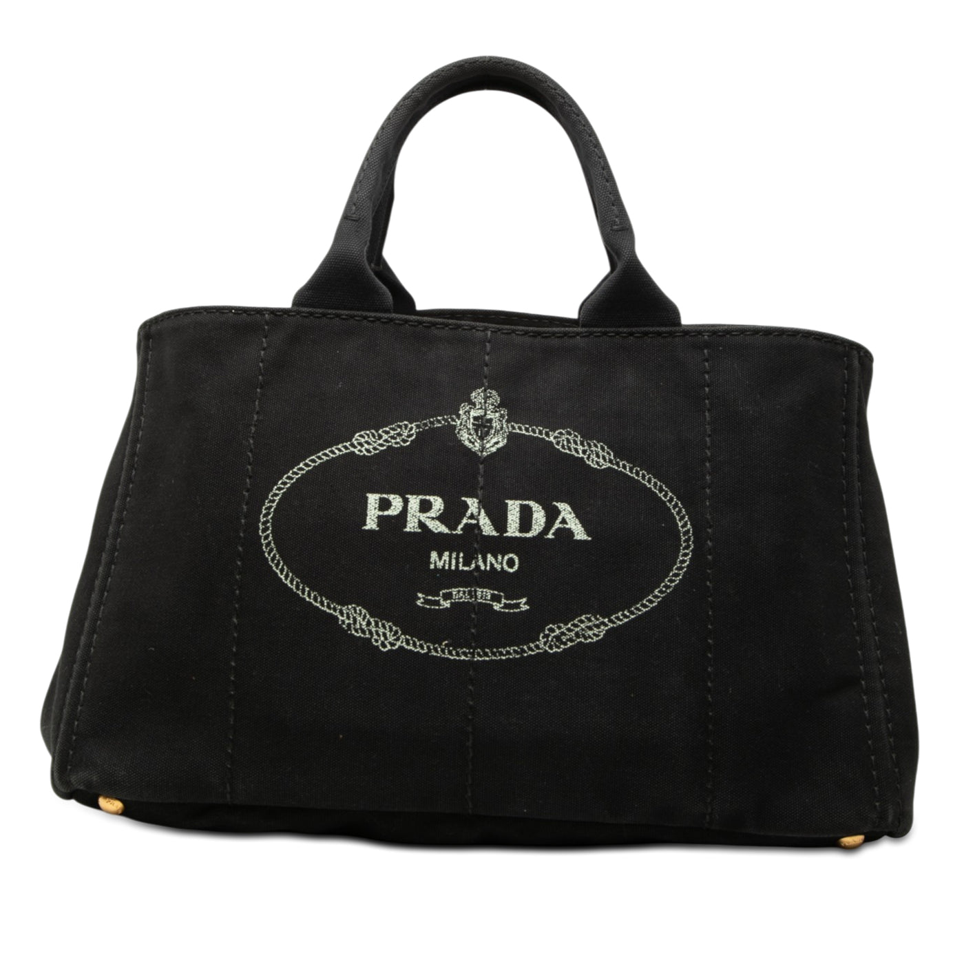 Large Canvas Canapa Logo Satchel - Image 1