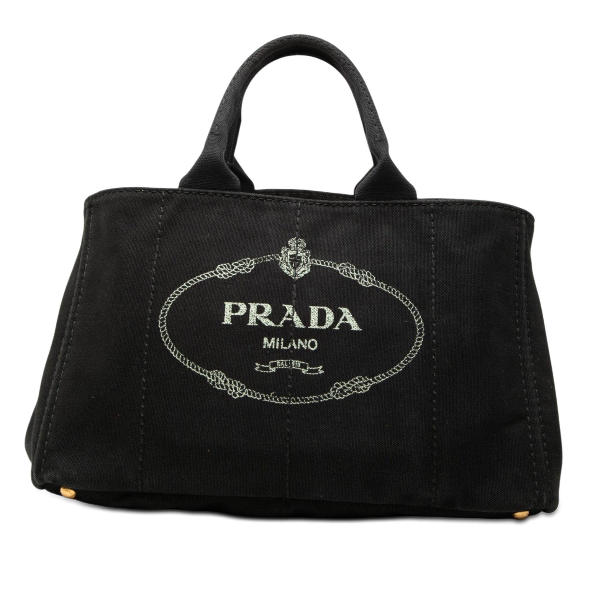 Large Canvas Canapa Logo Satchel - Image 1