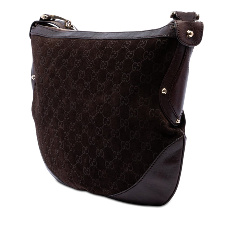 GG Suede Studded Pelham Crossbody - Image 2