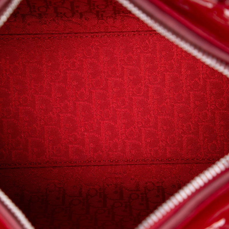 Medium Patent Cannage Lady Dior - Image 4