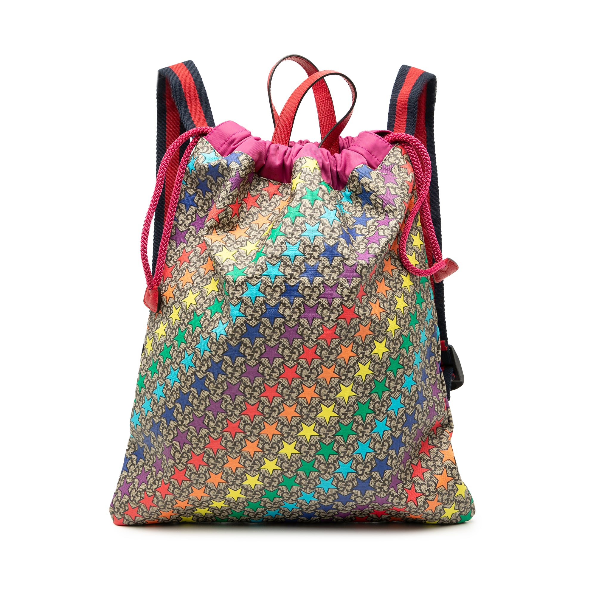 GG Supreme Web Star Print Childrens Backpack - Image 1