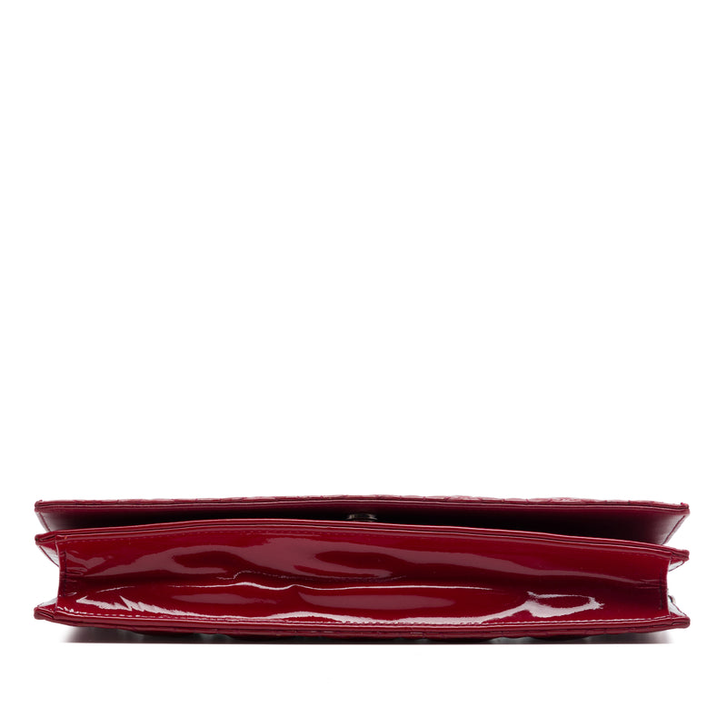 Patent Cannage Lady Dior Clutch with Chain - Image 3