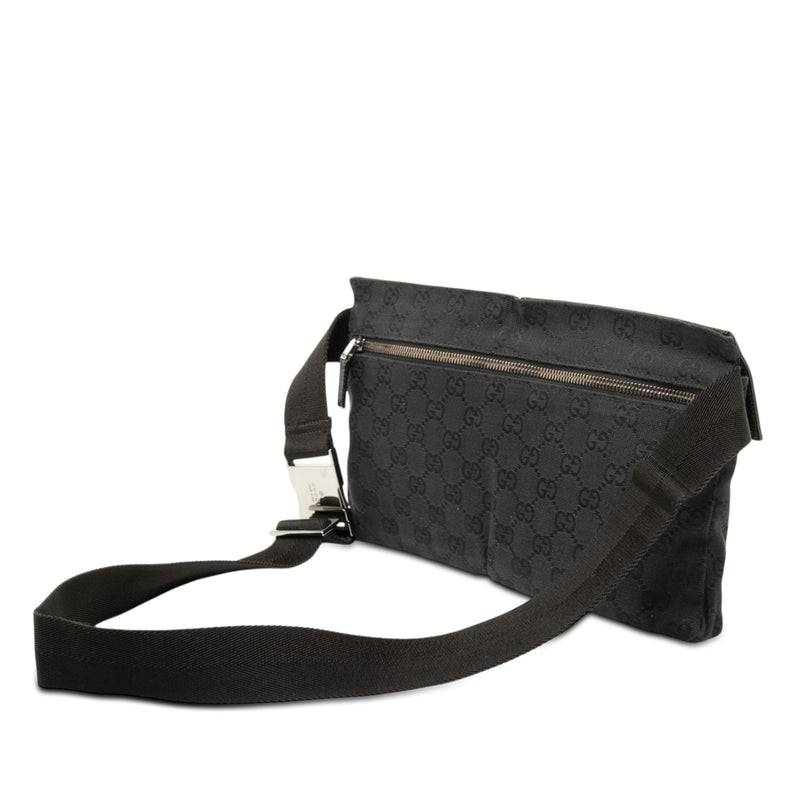 GG Canvas Double Pocket Belt Bag - Image 2