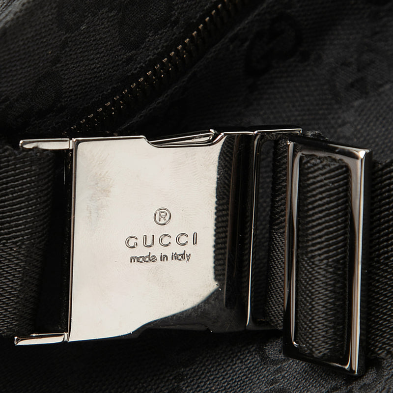 GG Canvas Double Pocket Belt Bag - Image 7