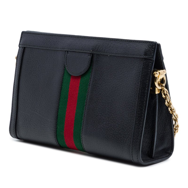 Small Calfskin Web Ophidia Chain Crossbody - Image 2