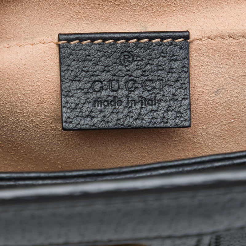 Small Calfskin Web Ophidia Chain Crossbody - Image 5