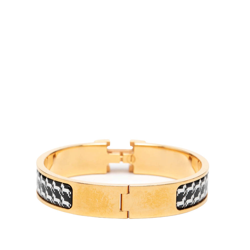 Narrow Enamel Cheval Pixel Clic H Bracelet PM - Image 3