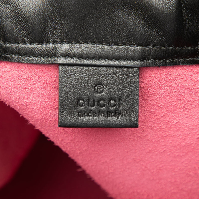 Leather Logo Drawstring Backpack - Image 5