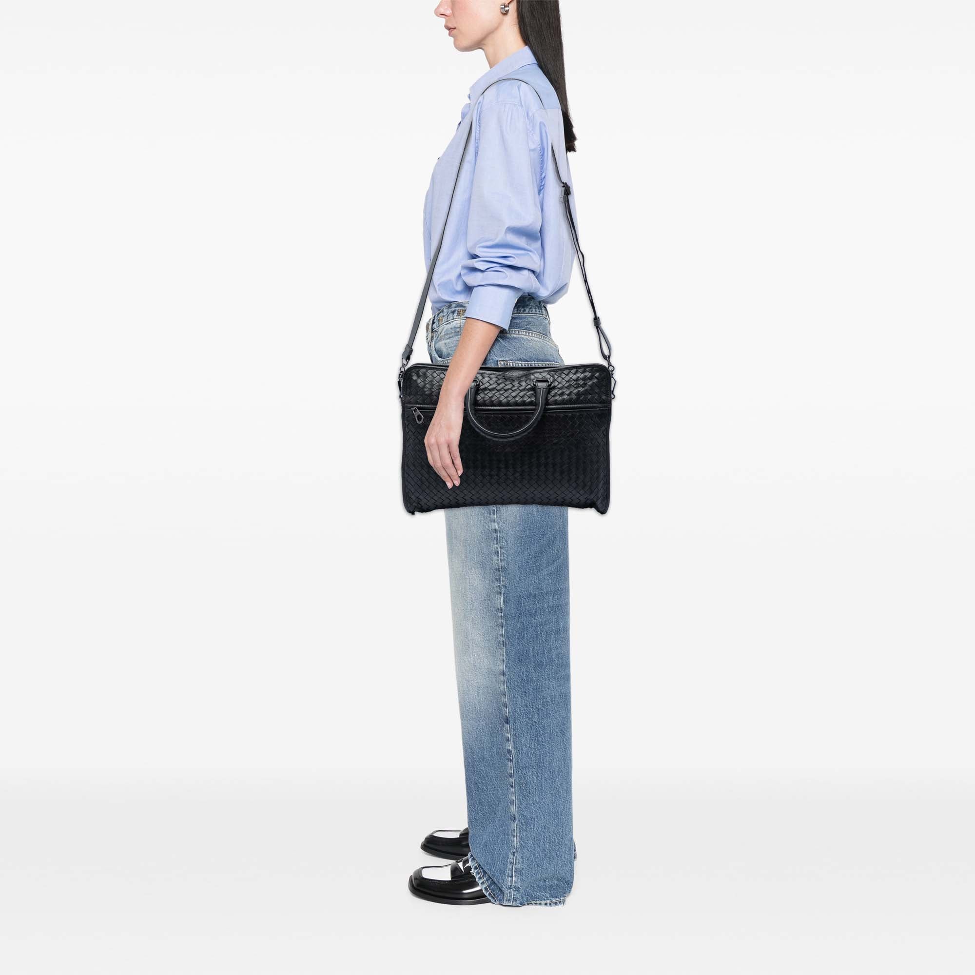 Nappa Intrecciato Business Bag - Image 5