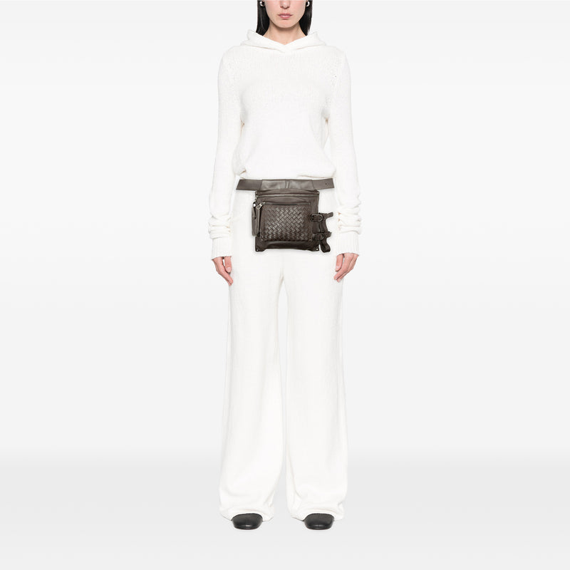Intrecciato Trimmed Nappa Utility Belt Bag - Image 8