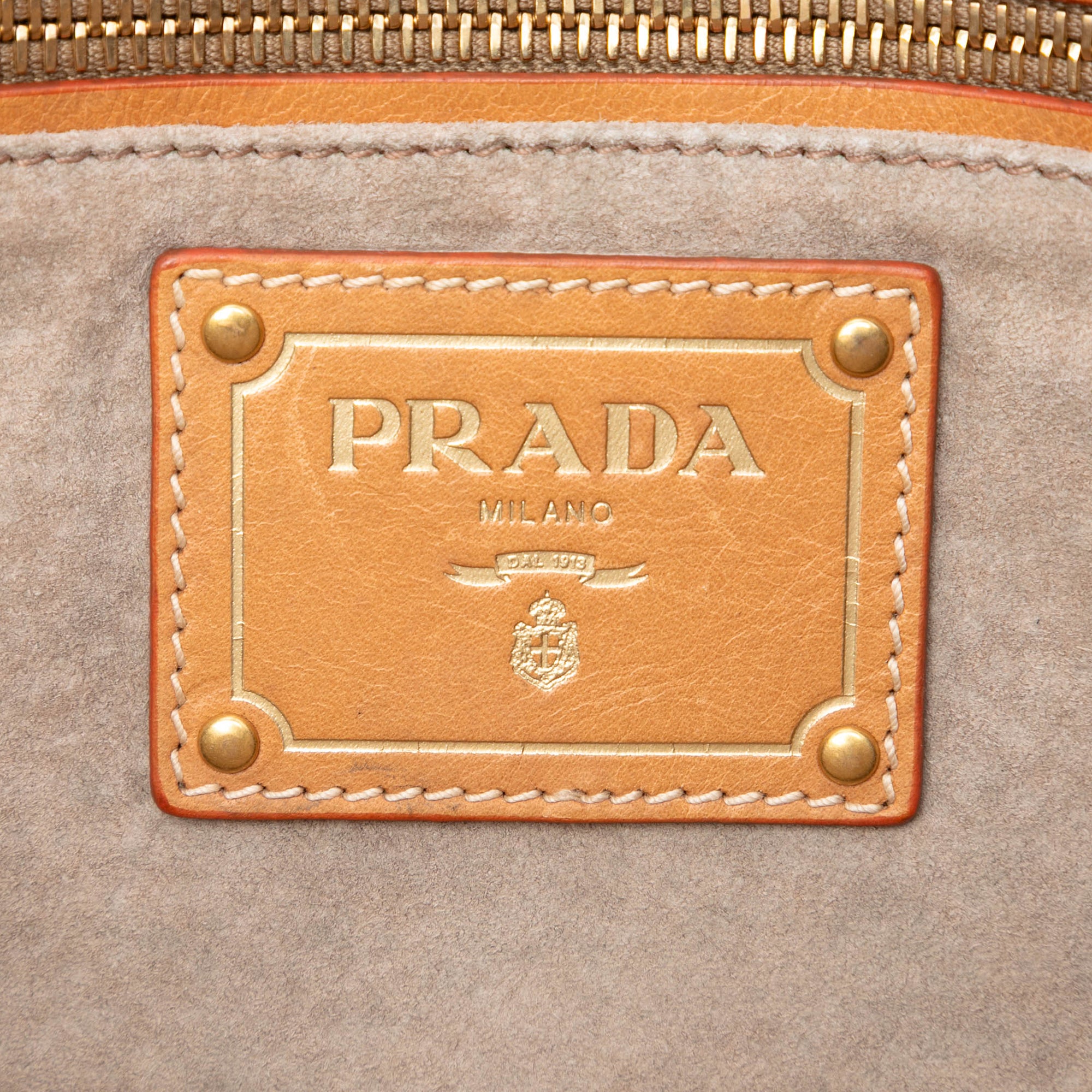 Large Canvas Canapa Righe Striped Satchel - Image 5