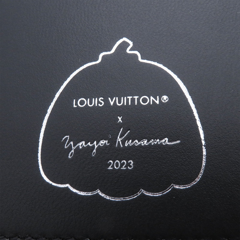 Yayoi Kusama Taurillon Capucines Compact Wallet - Image 7
