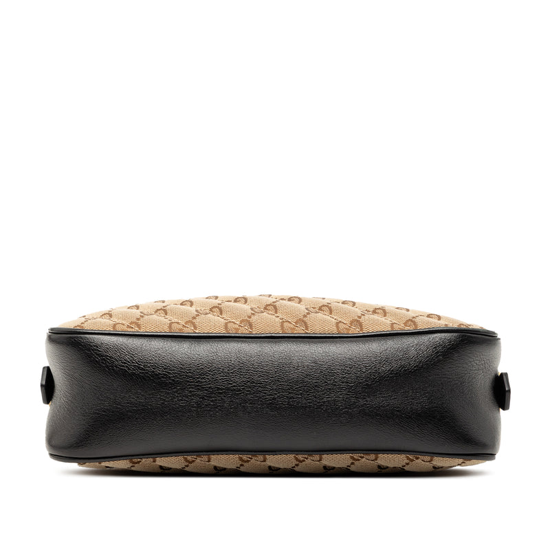 Small GG Marmont Matelasse GG Canvas and Leather Crossbody - Image 3
