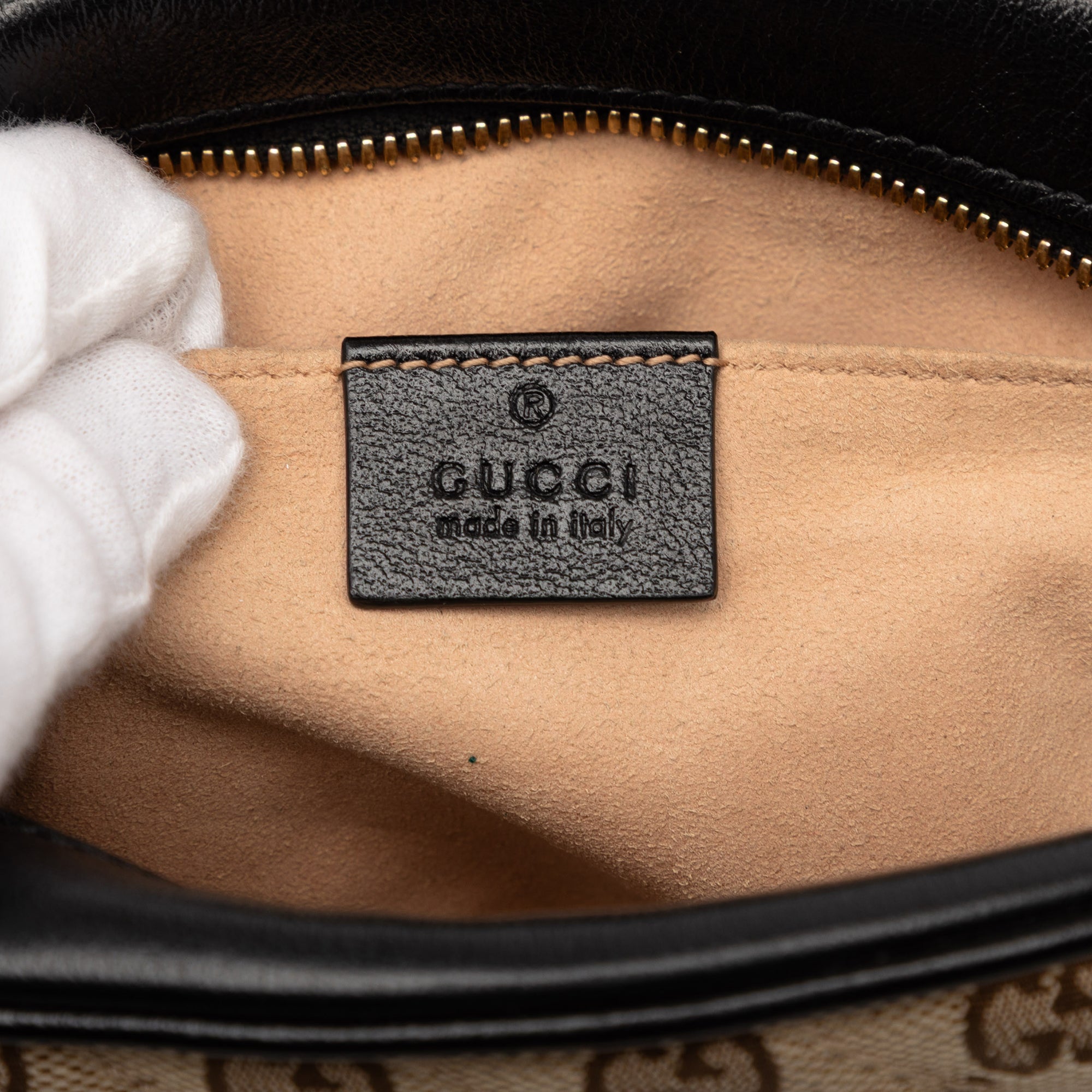 Small GG Marmont Matelasse GG Canvas and Leather Crossbody - Image 5