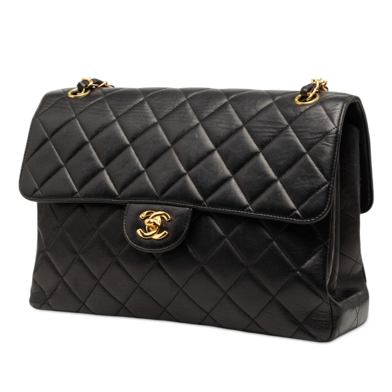 Jumbo Quilted Lambskin Double Sided Flap - Image 2