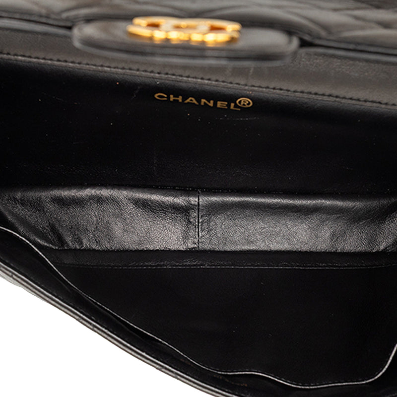 Jumbo Quilted Lambskin Double Sided Flap - Image 4