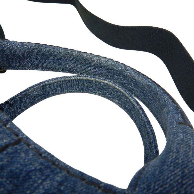 Denim Canapa Logo Satchel - Image 14