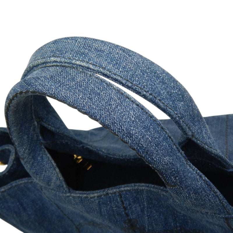 Denim Canapa Logo Satchel - Image 15