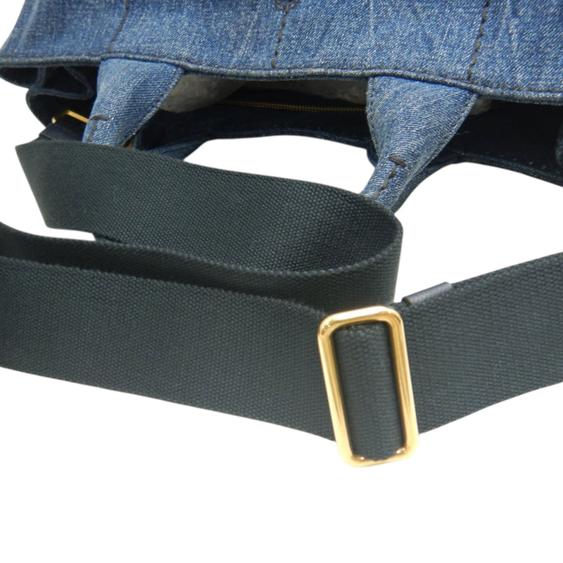 Denim Canapa Logo Satchel - Image 16