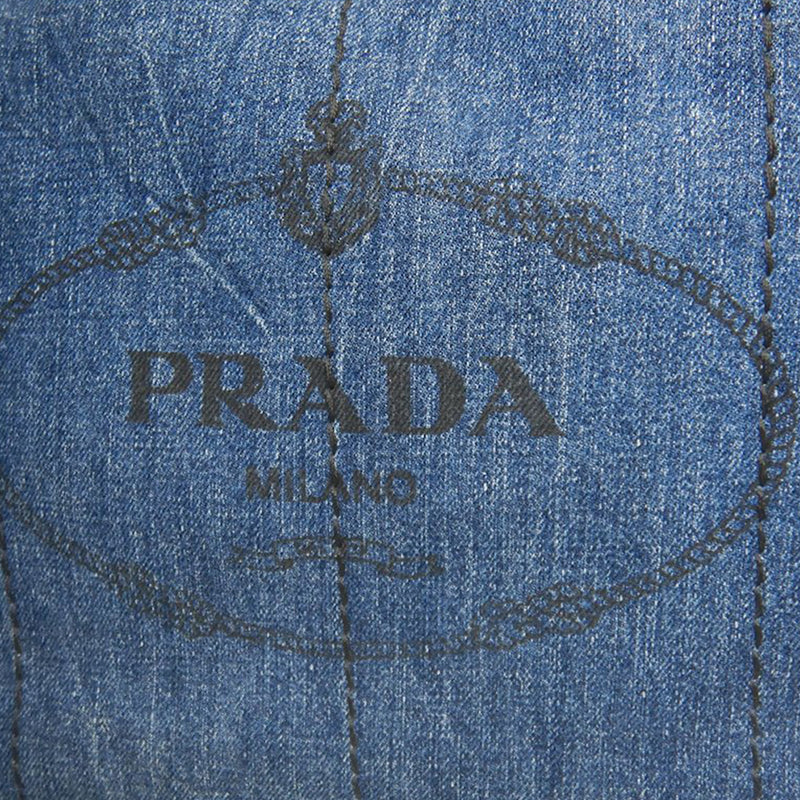 Denim Canapa Logo Satchel - Image 8