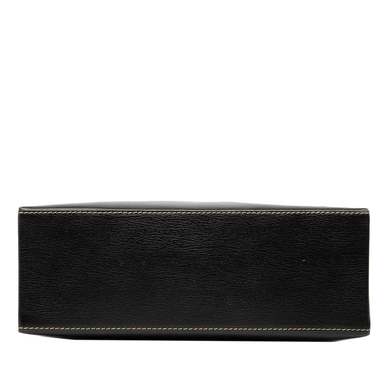 Leather Velazquez Twist Satchel - Image 3