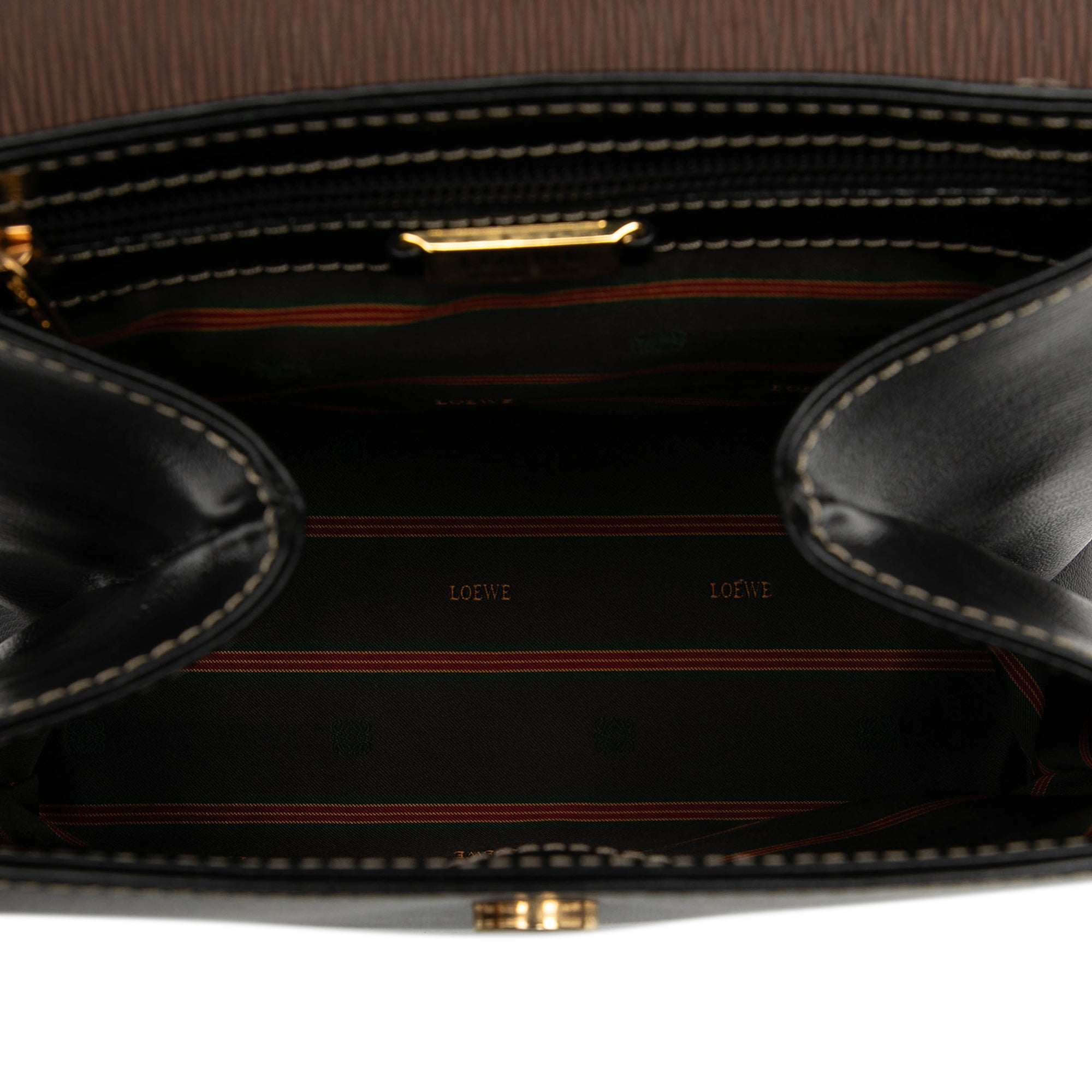 Leather Velazquez Twist Satchel - Image 4