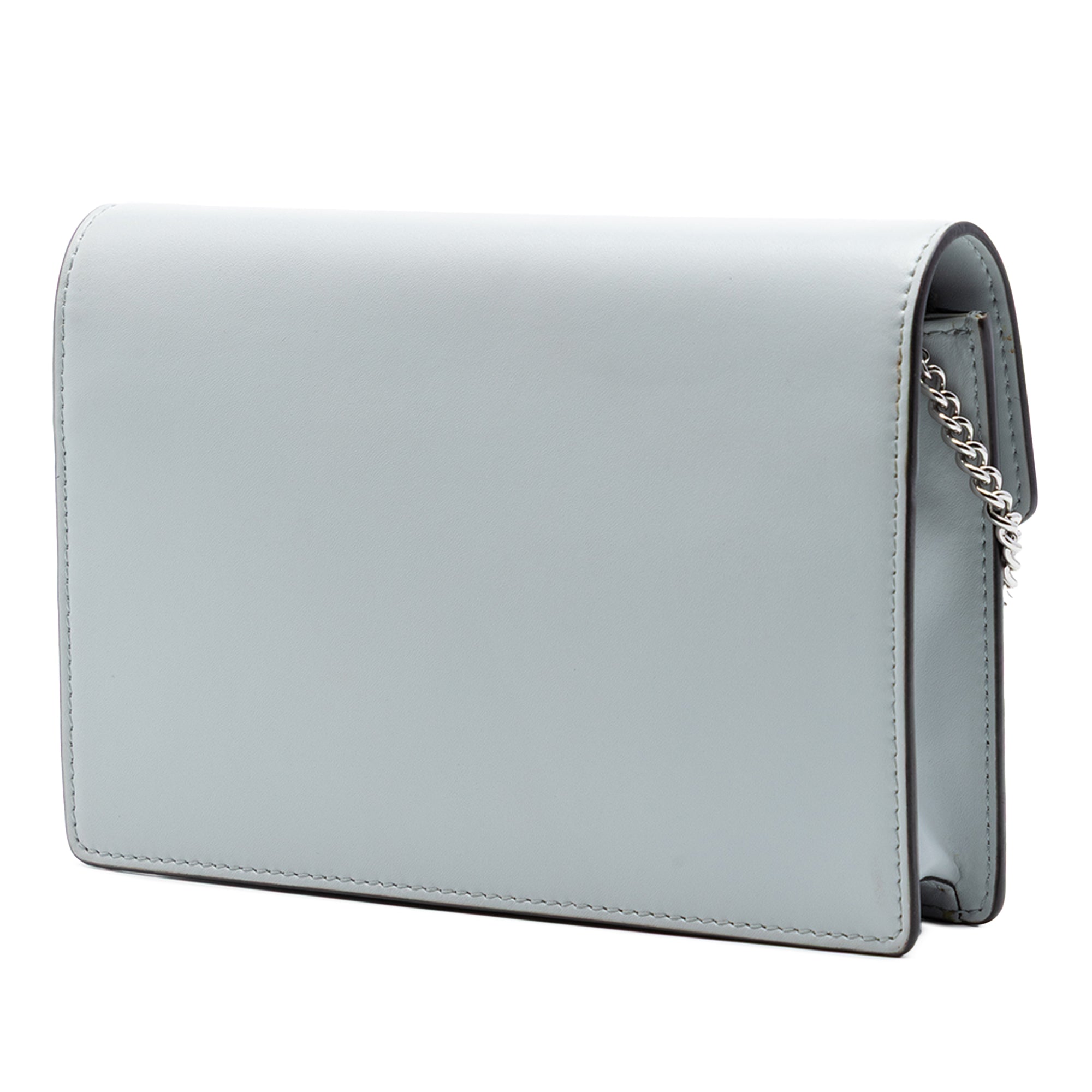 Leather F Is Fendi Envelope Wallet On Chain - Image 2