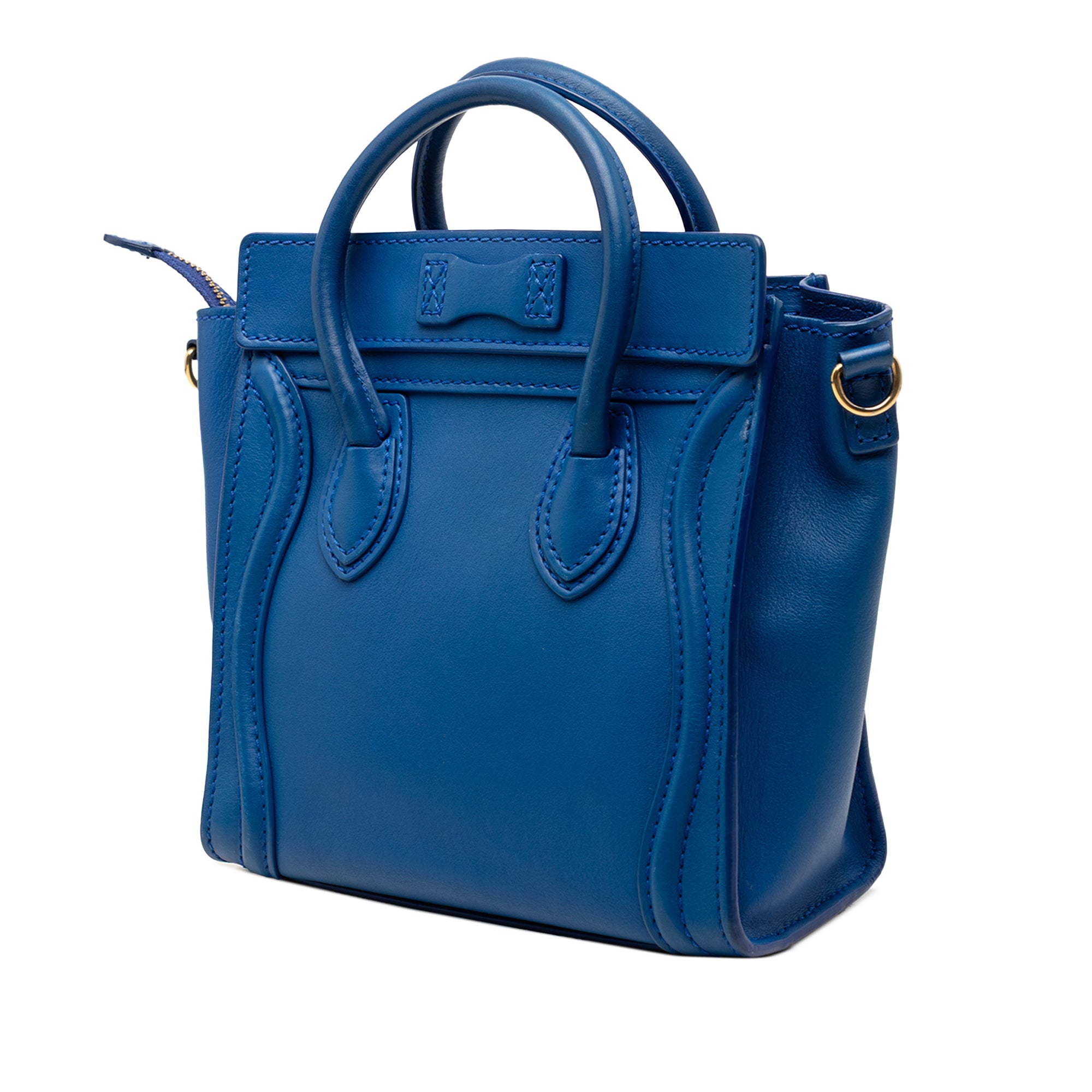 Nano Leather Luggage Tote - Image 2