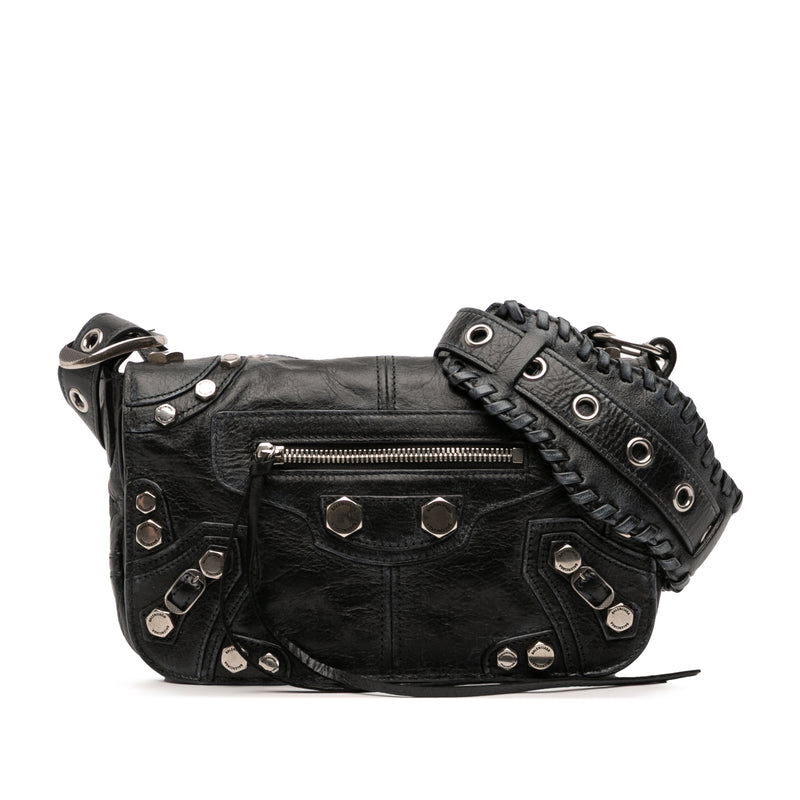 XS Lambskin Motocross Le Cagole Flap Crossbody