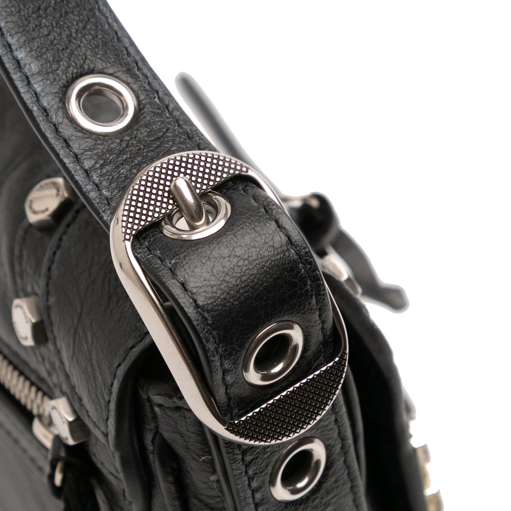 XS Lambskin Motocross Le Cagole Flap Crossbody - Image 10