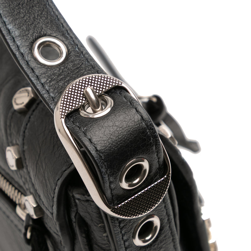 XS Lambskin Motocross Le Cagole Flap Crossbody - Image 10