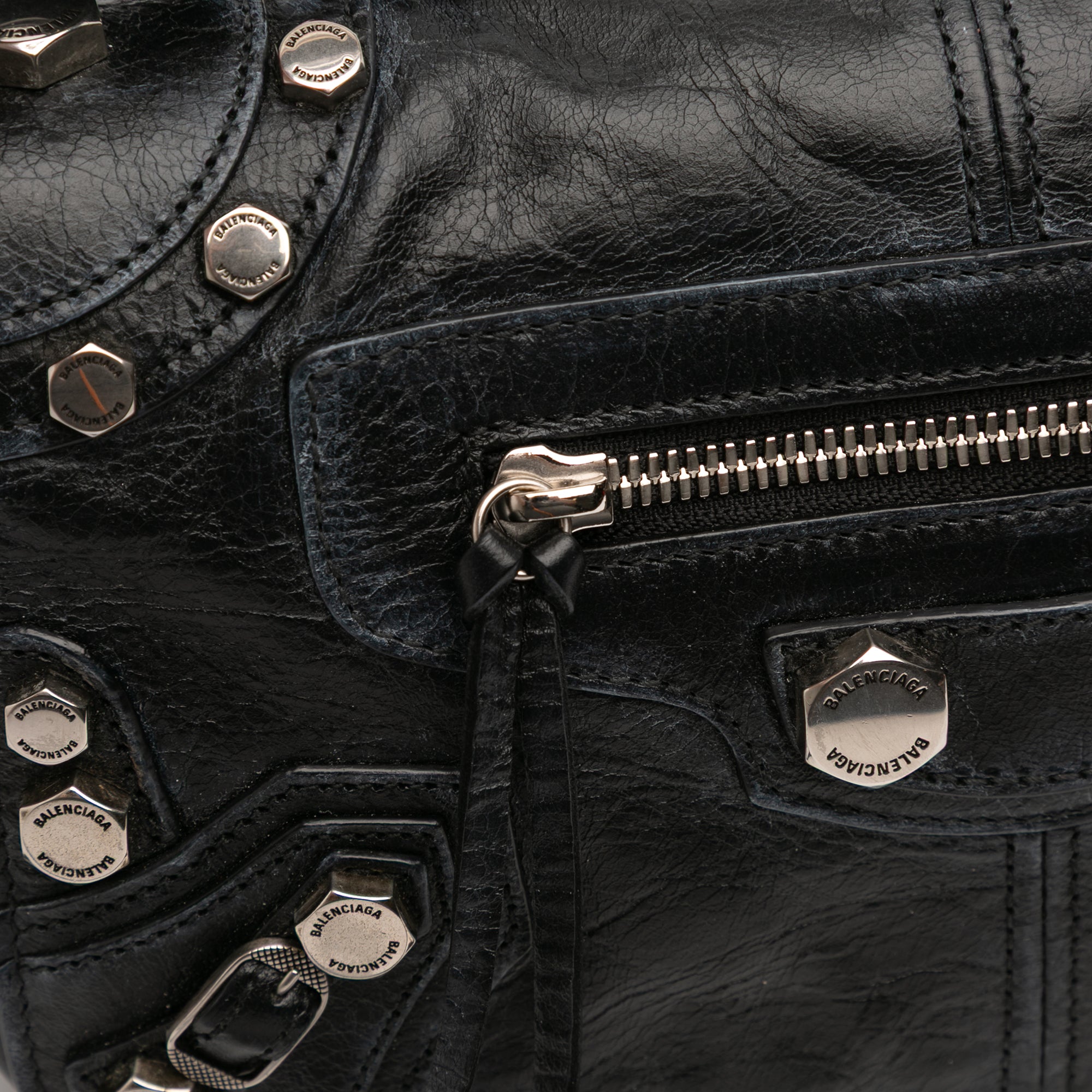 XS Lambskin Motocross Le Cagole Flap Crossbody - Image 7