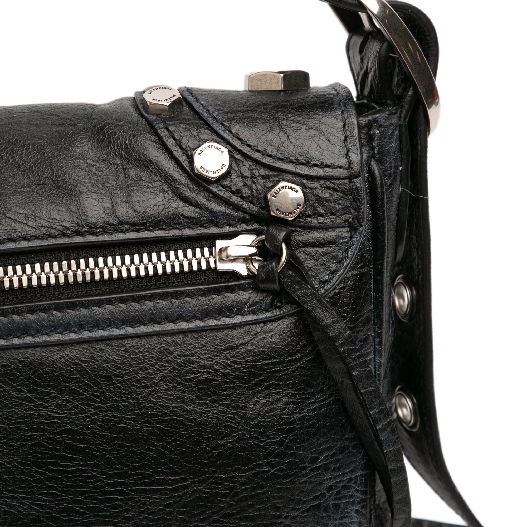 XS Lambskin Motocross Le Cagole Flap Crossbody - Image 8
