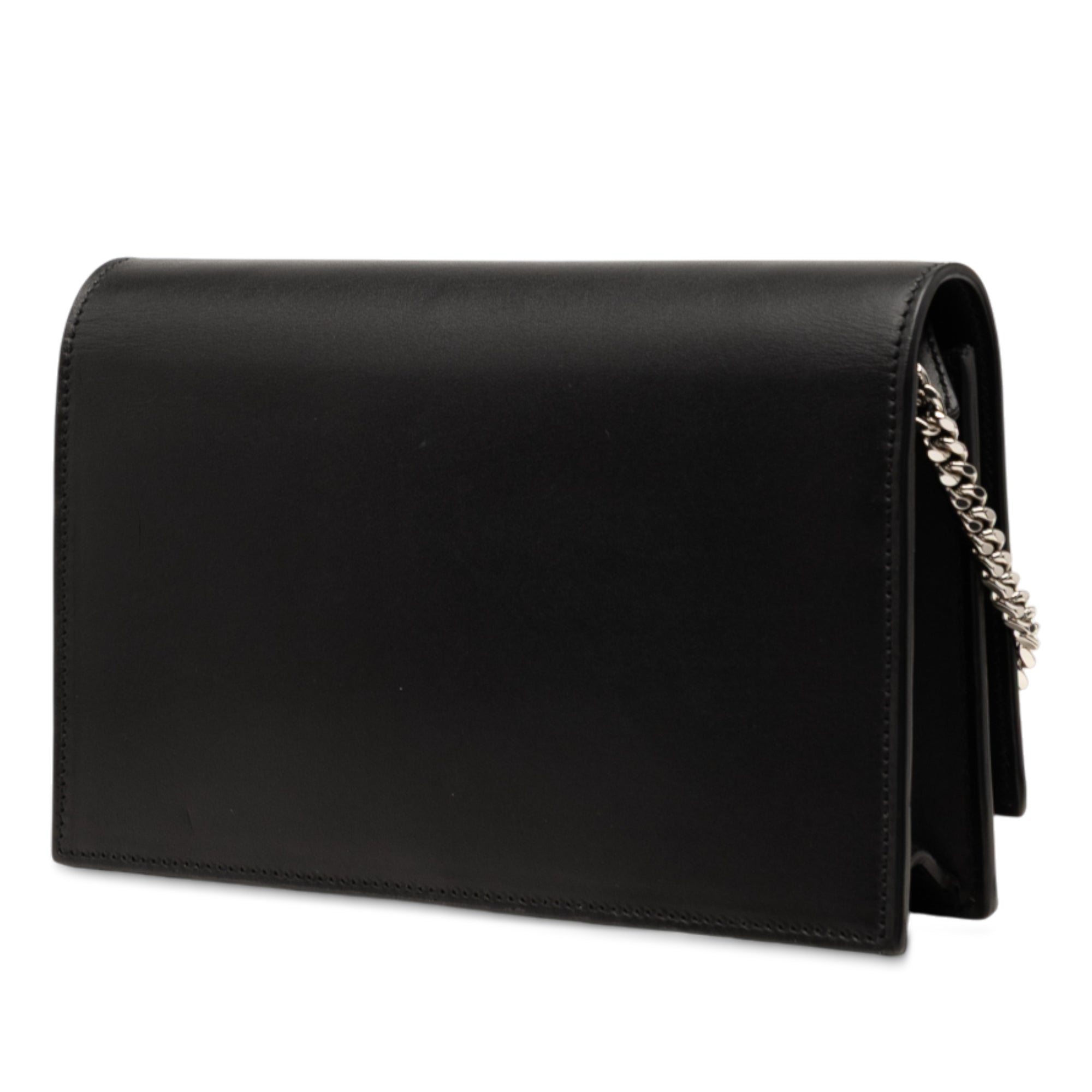 Calfskin Cloud Star Applique Classic Monogram Kate Tassel Wallet on Chain - Image 2