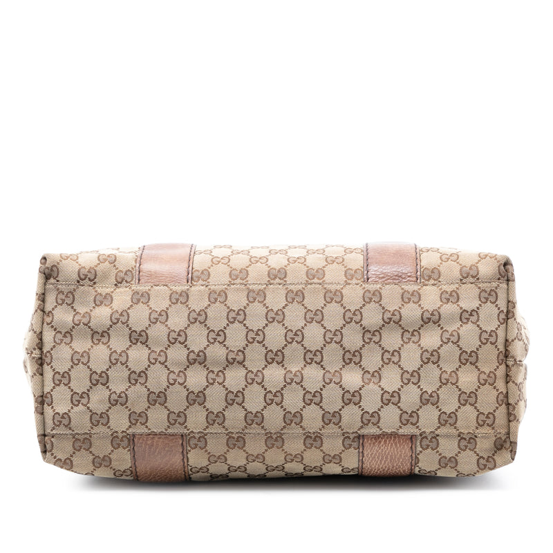 Medium GG Canvas Bamboo Libeccio Tote - Image 3