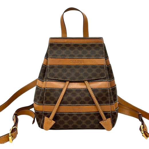 Macadam Coated Canvas Backpack - Image 1