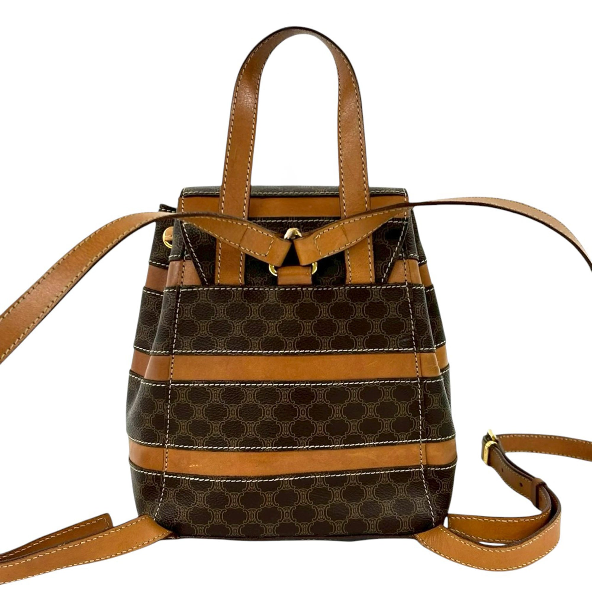 Macadam Coated Canvas Backpack - Image 2