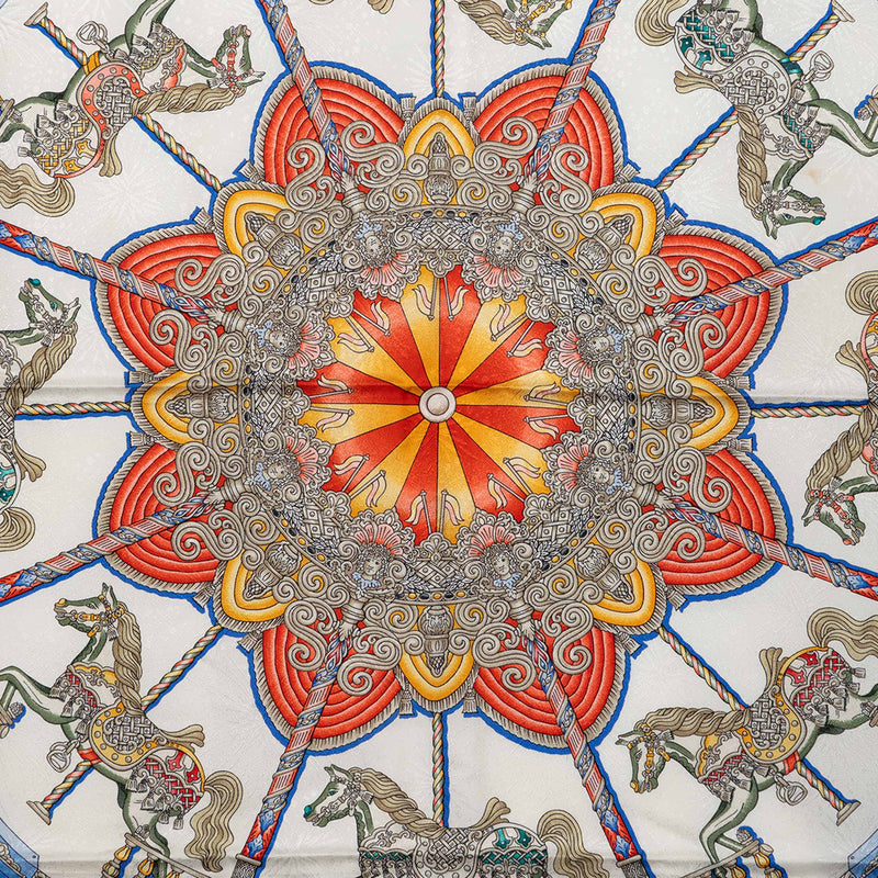 Luna Park Silk Scarf 90 - Image 2
