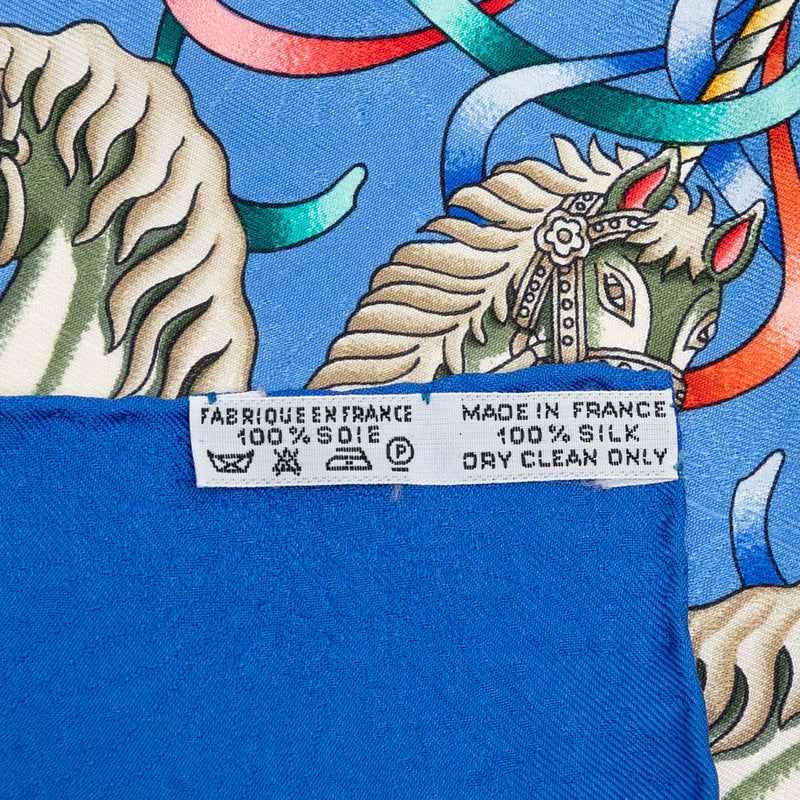 Luna Park Silk Scarf 90 - Image 3