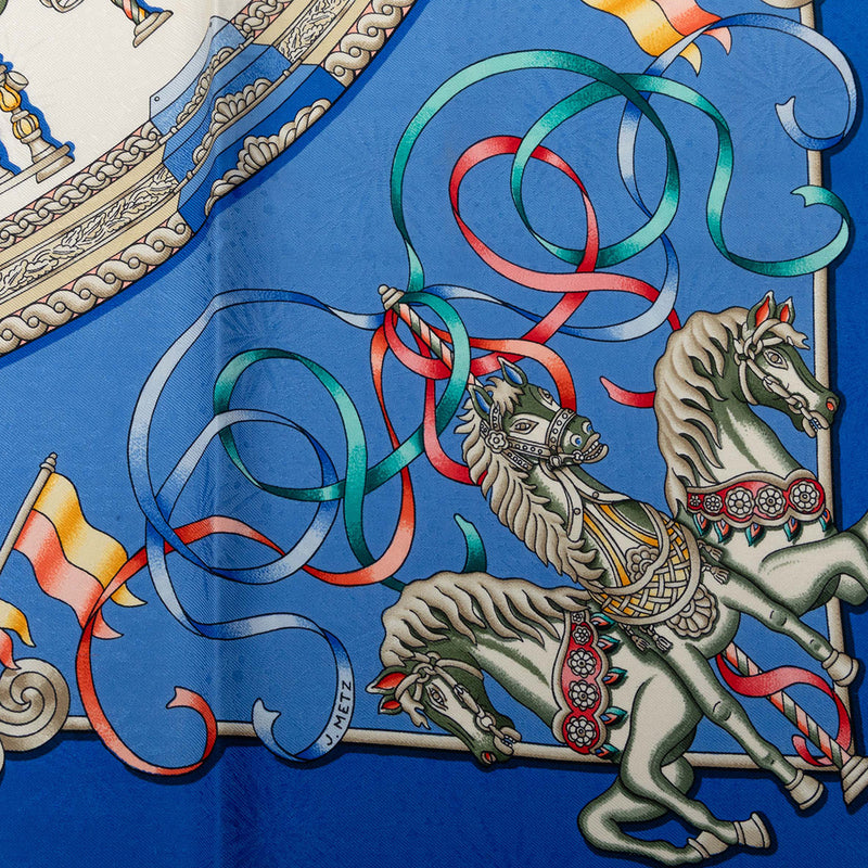 Luna Park Silk Scarf 90 - Image 5