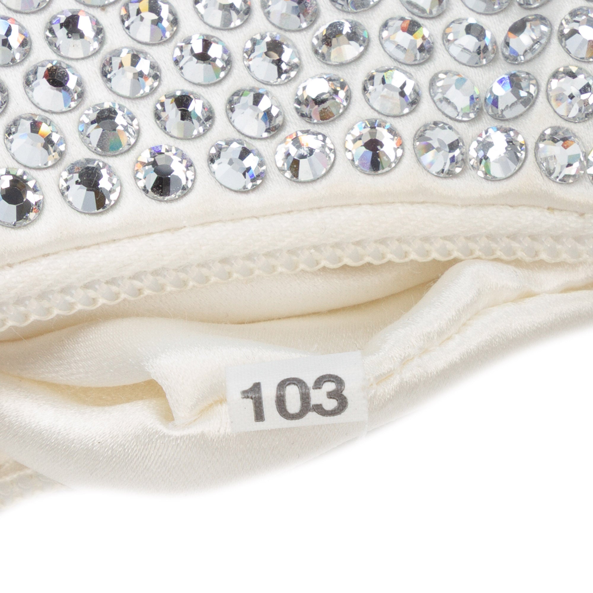 Mini Satin Crystal Re-Edition 2000 Shoulder Bag - Image 6