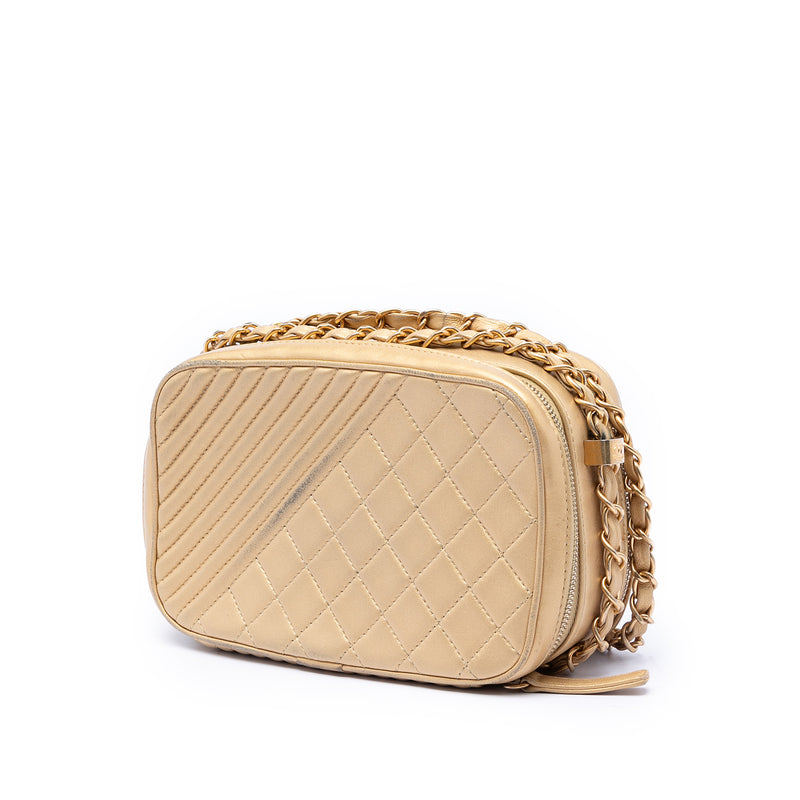 Small Quilted Lambskin Coco Boy Camera Bag - Image 2