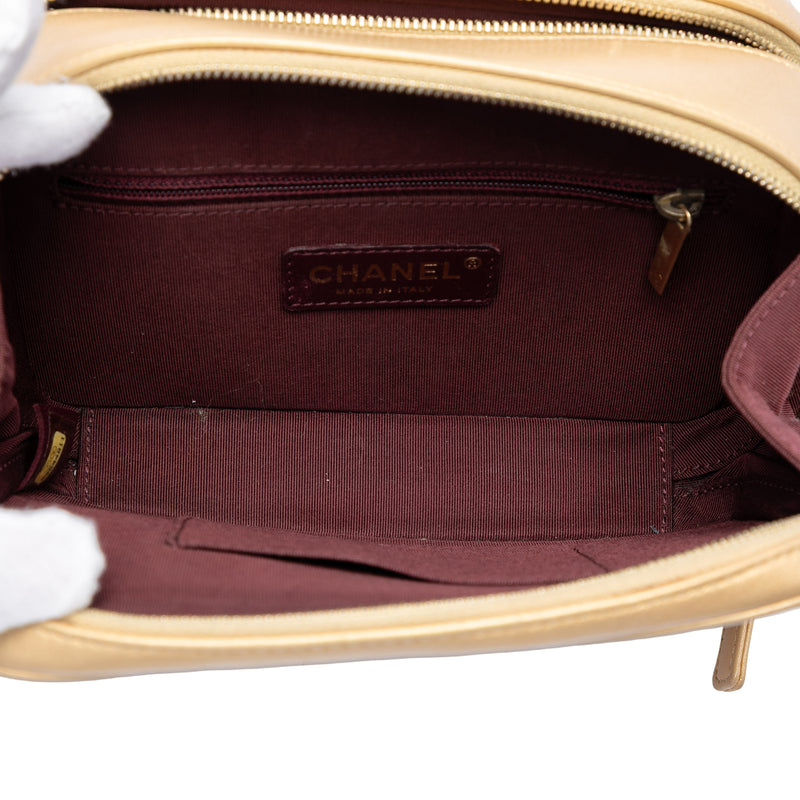 Small Quilted Lambskin Coco Boy Camera Bag - Image 4